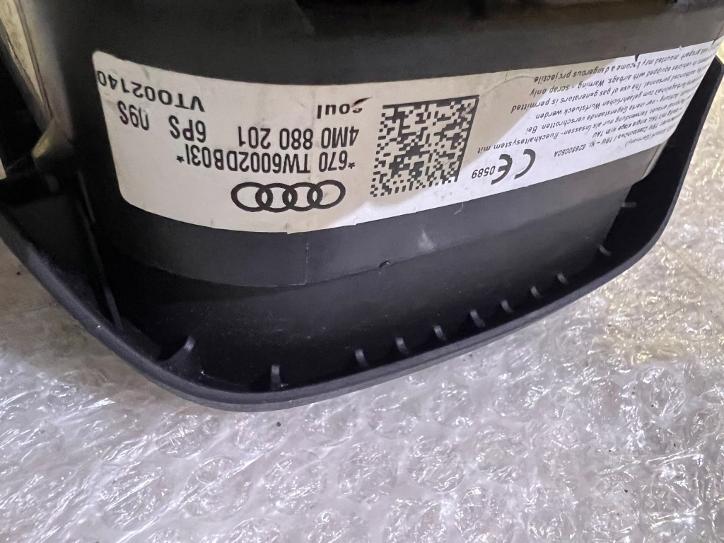 фото №10, Audi q7 4m подушка водителя подушка безопасности 4m0880201 6ps