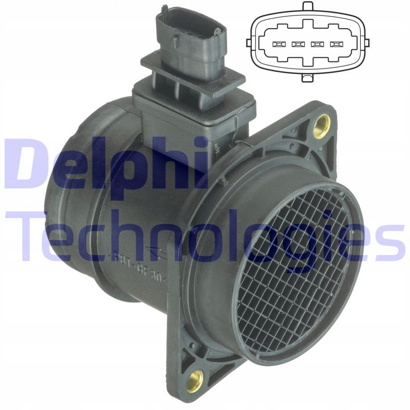 фото №2, Delphi af10403-12b1 расходомер pow.fiat 1.3jtd