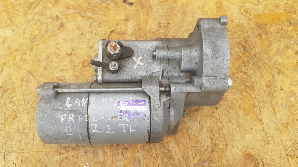 фото №1, Стартер range rover freelander 2.2d 6g9n11000nb