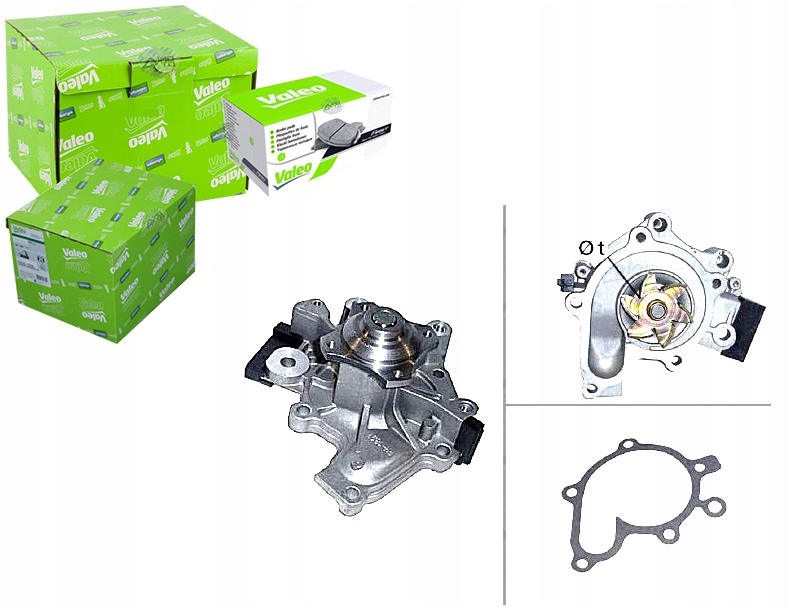 фото №1, Valeo 506536 насос wody, охлаждение двигателя
