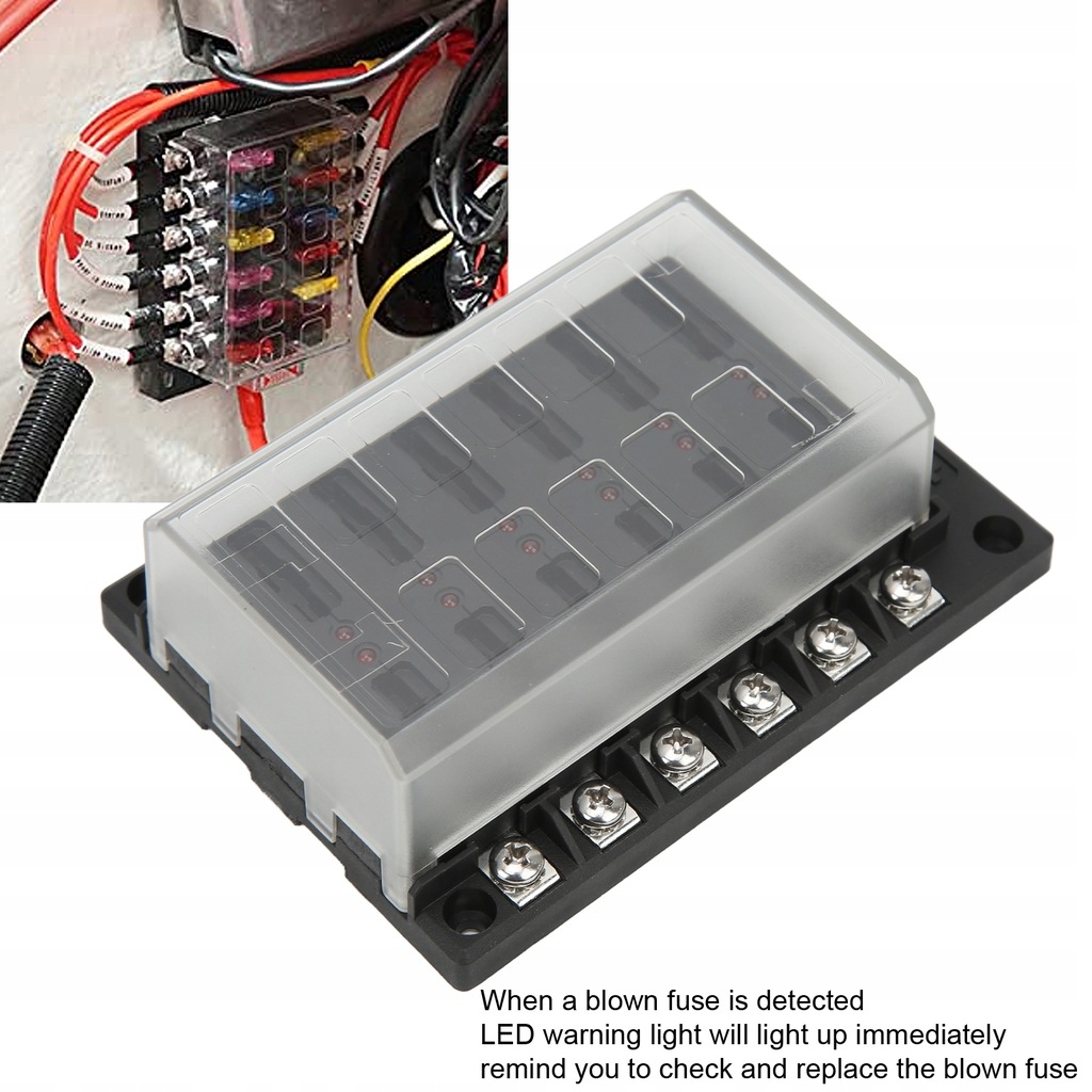 фото №9, Коробка разъём корпус предохранителей 12 kamper