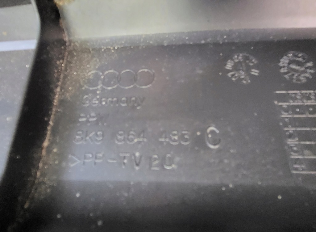 фото №8, Захист поріг багажника накладка задня audi a4 b8 8k avant kombi allroad оригінальний номер