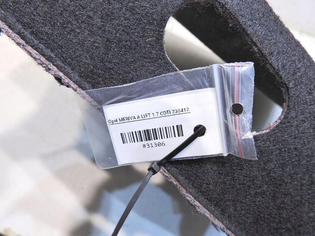 фото №6, Коврик обшивка багажника opel meriva a