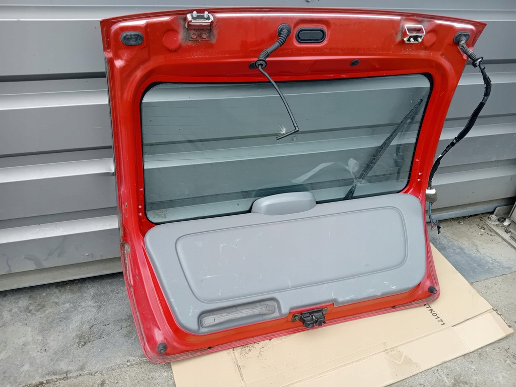 фото №7, Крышка багажника багажника задняя kombi kia rio i