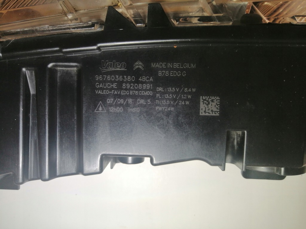 Фара левая фонарь  led drl левый перед citroen c4 picasso 2 Цена