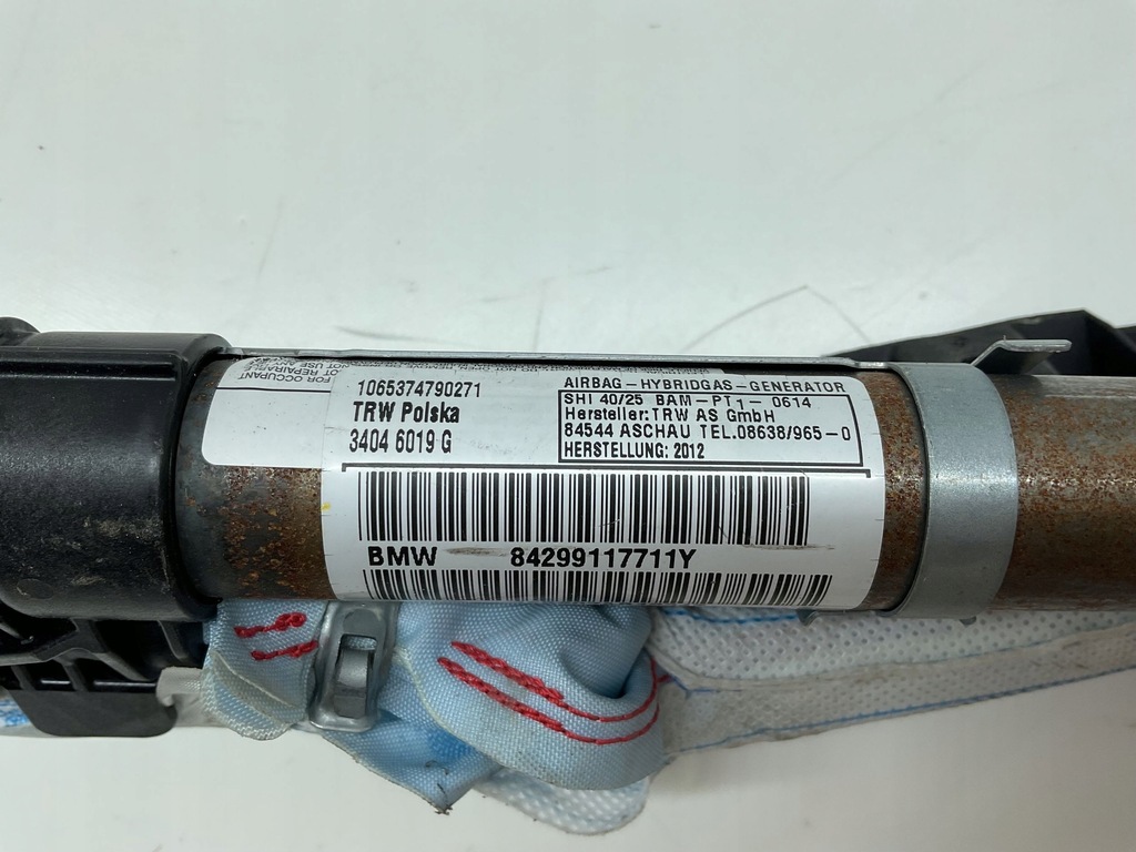 фото №8, Bmw x1 e84 2014 середина шторка безопасности подушка безопасности