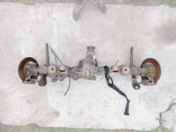 фото №1, Opel frontera 2.2 d балка подвеска задняя тормозные диски