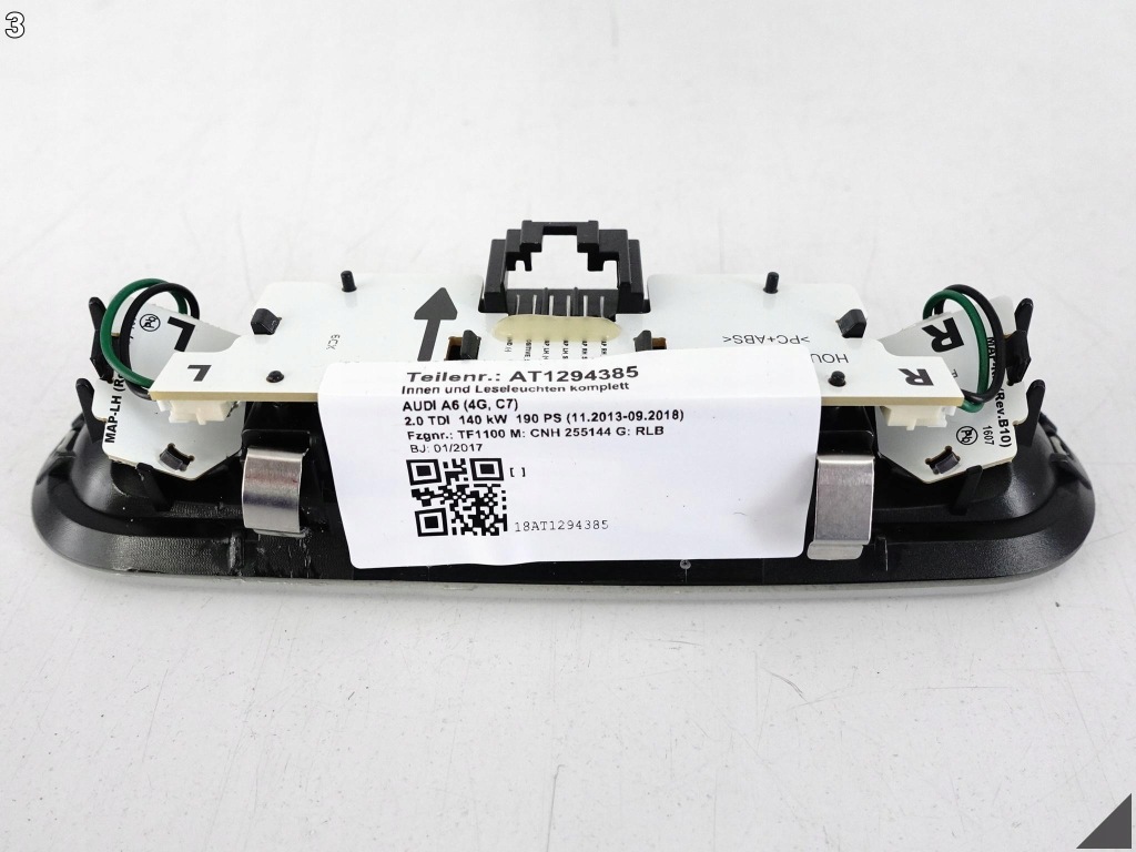 фото №4, Audi a6 s6 4g0 a7 s7 4g8 c7 lift 10-18 освітлення внутрішнє led задня