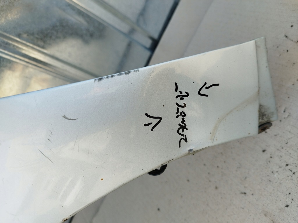 фото №9, Крыло левый перед оригинал toyota corolla verso ii lift 07-2009 цвет 1c0