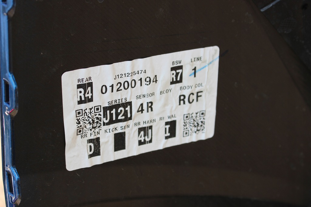 фото №9, Nissan juke ii 2 бампер задняя 850b2 6pa0a 85022 6pa0h