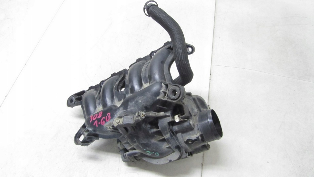 фото №1, Peugeot 308 ii 1.6 колектор дросельна заслінка v862418980