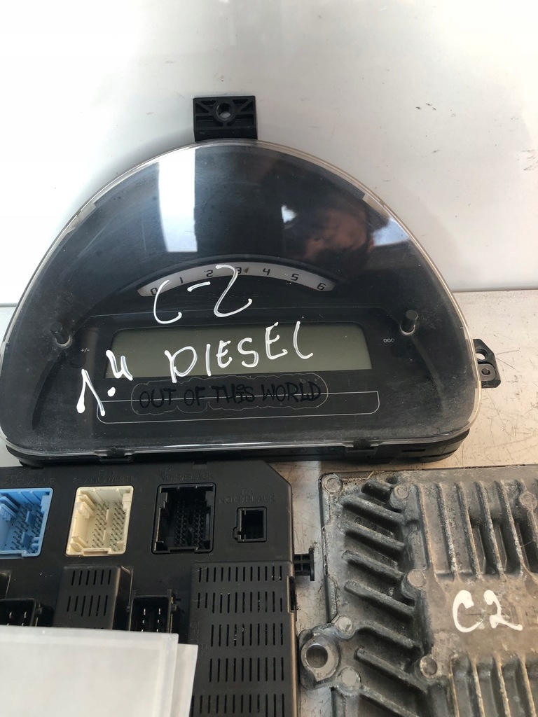 фото №6, Блок управления набор стартовый citroen c2 1.4 hdi 9660300280