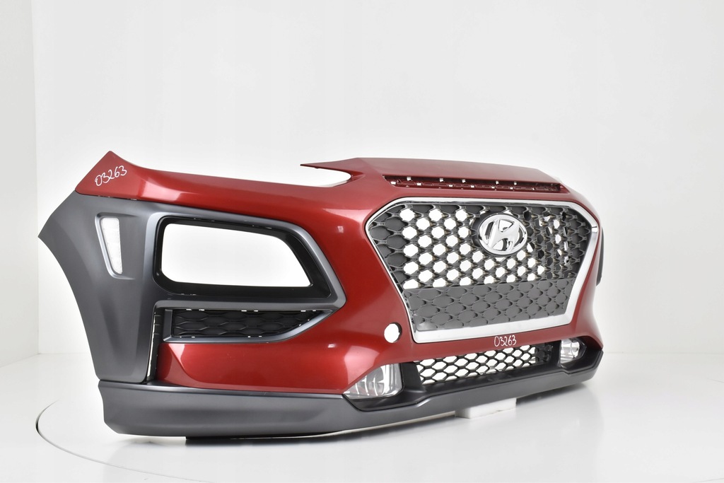 фото №8, Hyundai kona 2017- j900 бампер передний