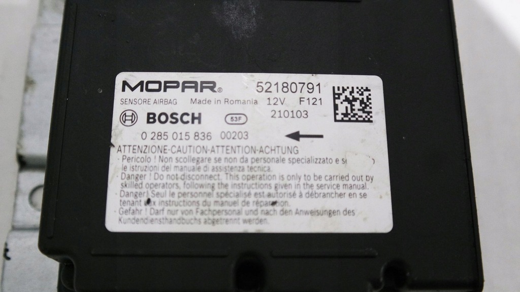 фото №6, Модуль датчик jeep renegade 0285015836