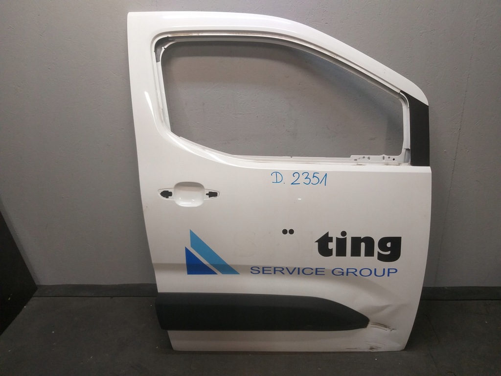 фото №1, Дверь перед правое combo e berlingo partner iv 4 proace city