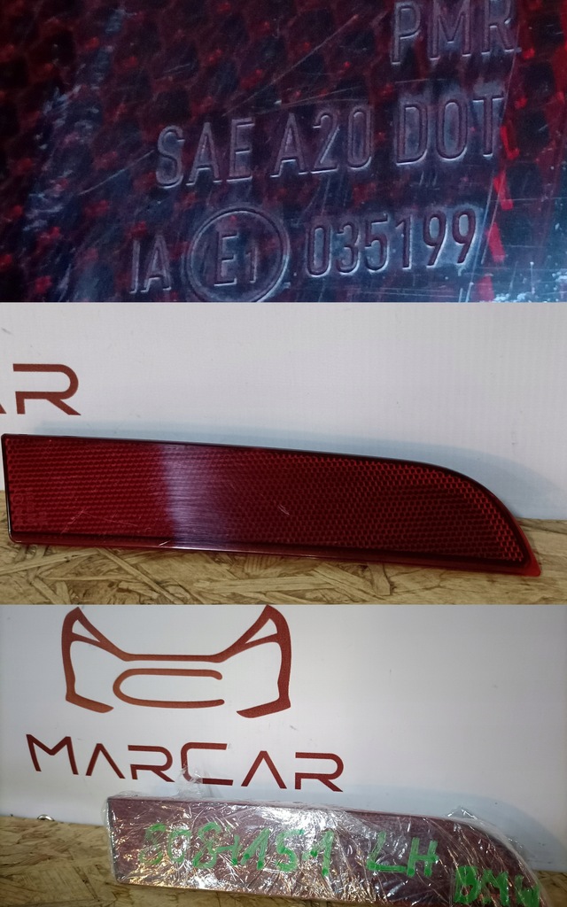 фото №10, Bmw 7 g70 отражатель бампера левый задняя 8084151