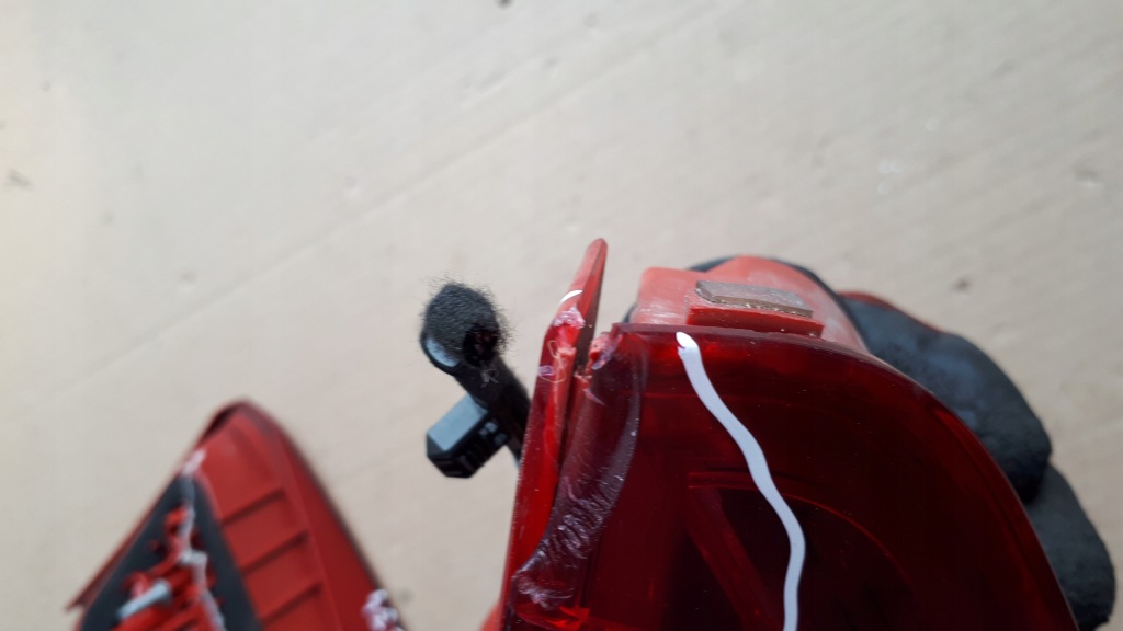 A5 8t рестайлинг  фара led правый  правая  задний w крышке Доставка