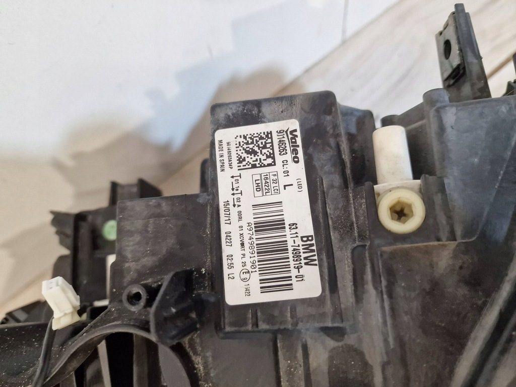 фото №6, Лампа перед bmw 4 f32 f33 f36 m3 m4 full led адаптивний 17-20 lh 7498919-01