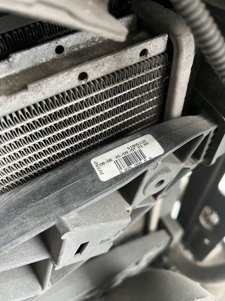 фото №12, Pas передний радиатор fiat bravo 1.9 d