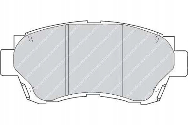 фото №2, Гальмівні колодки гальмівні lexus es gs ls toyota camry celic