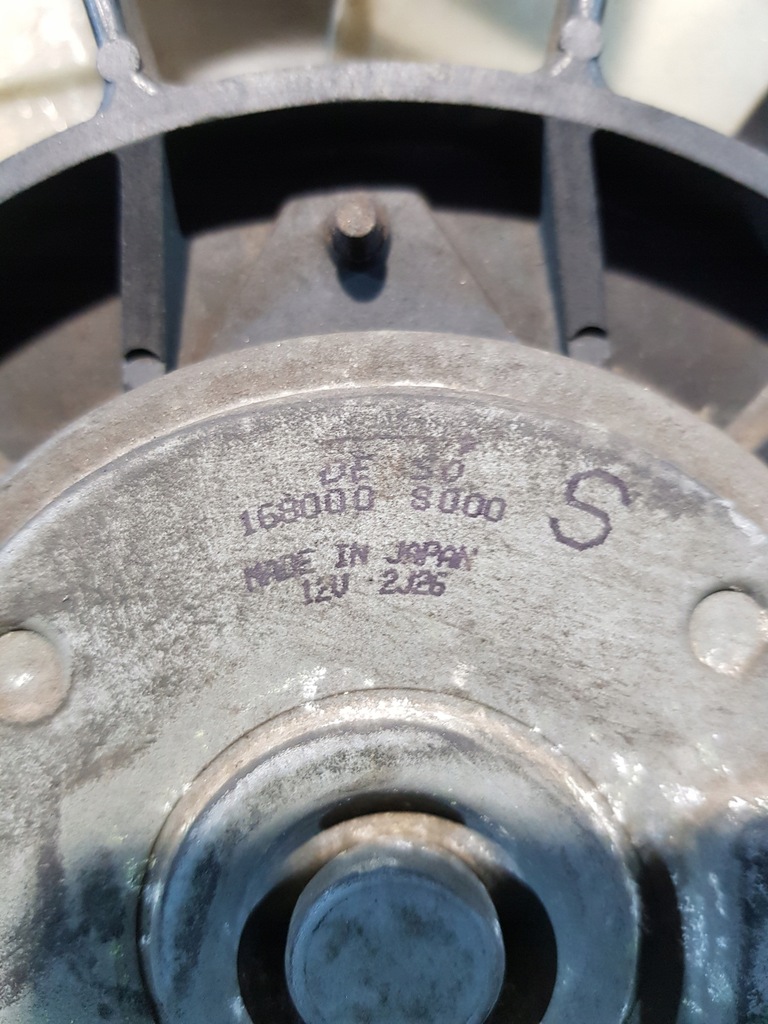 фото №8, Вентилятор радіатора mazda 6 gg lift 2.0b 168000-8000