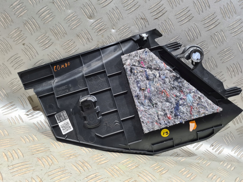 фото №3, Правая защита панели туннель opel combo e berlingo iv rifter