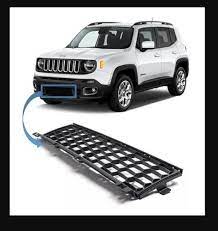 фото №2, Jeep renegade 14-18 решітка радіатора бампера решітка середина