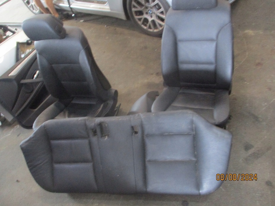 фото №1, Bmw e60 lift сиденья заднее сиденье обшивки eu кожа память