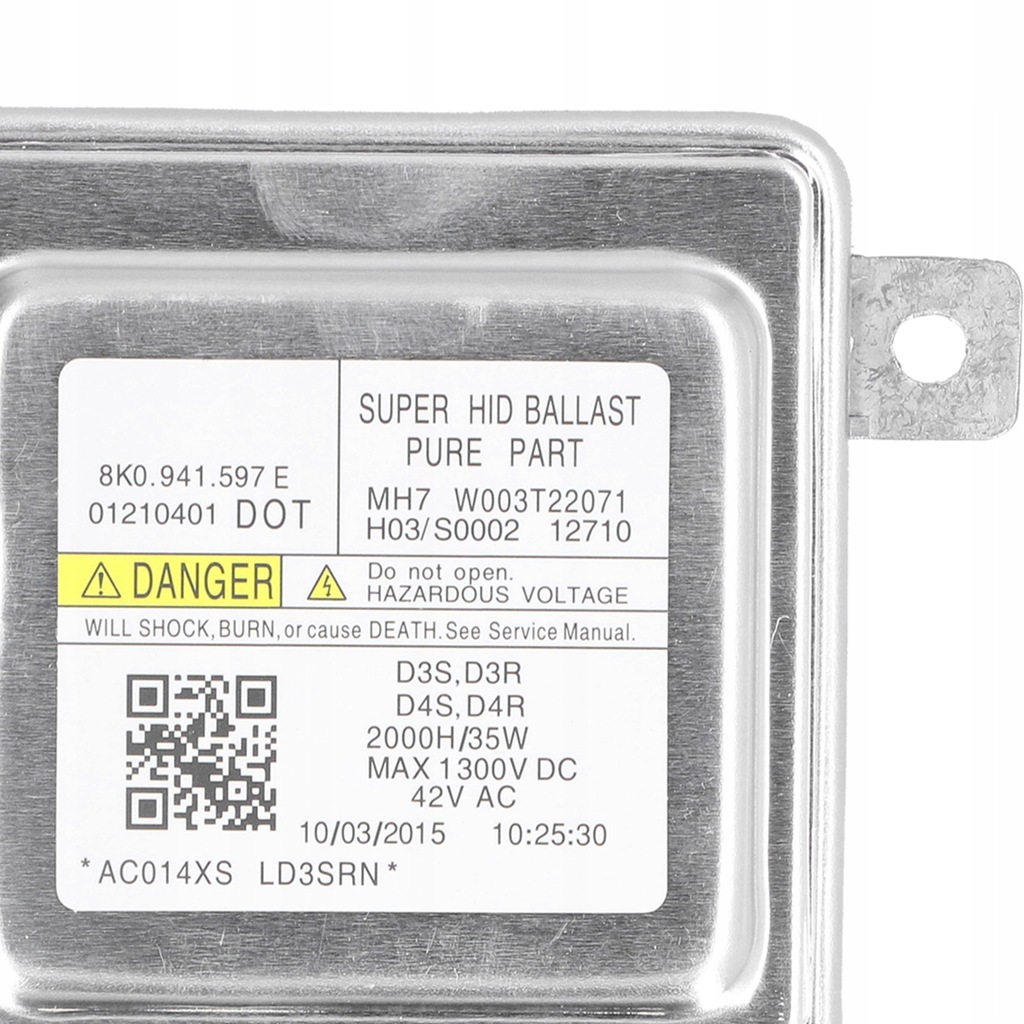 фото №10, Перетворювач світла ксенон 8k0.941.597e d3s/d4s модуль регулятор напруги