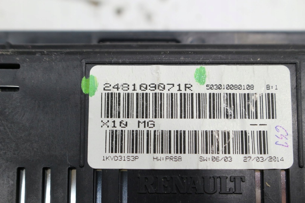 фото №7, Лічильник прилади 248109071r renault zoe