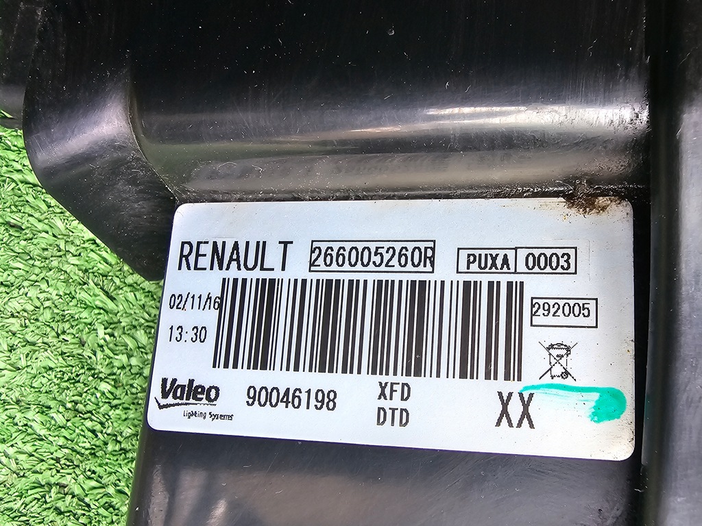 фото №6, Renault talisman led drl лівий