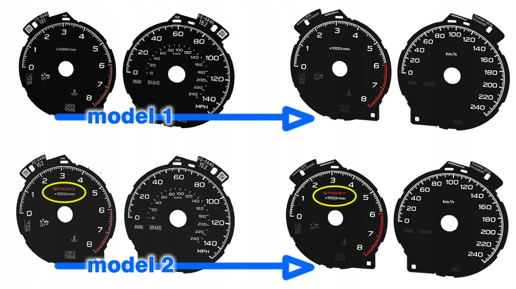 фото №6, Subaru forester od 2019 заменитель диск спидометра