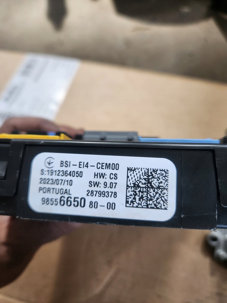 фото №6, Набір стартовий бортовий комп'ютер bsi peugeot 2008 ii 1,2 thp 9851418180 9855665080