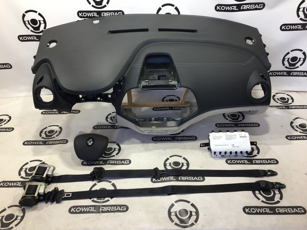 фото №1, Renault captur lift приборная панель консоль подушка безопасности подушки безопасности ремни оригинал