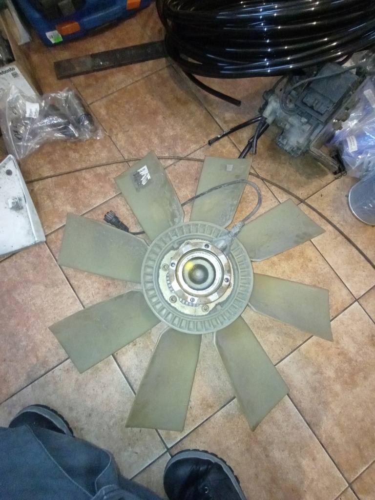 фото №5, Віскомуфта віскозна муфта вентилятор volvo fm 9,12,13