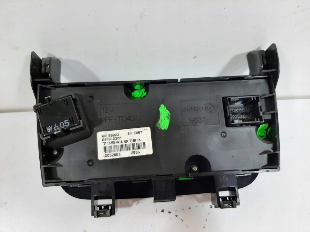 фото №14, Fiat grande punto 3d 06r панель обдув кондиционера 735419793