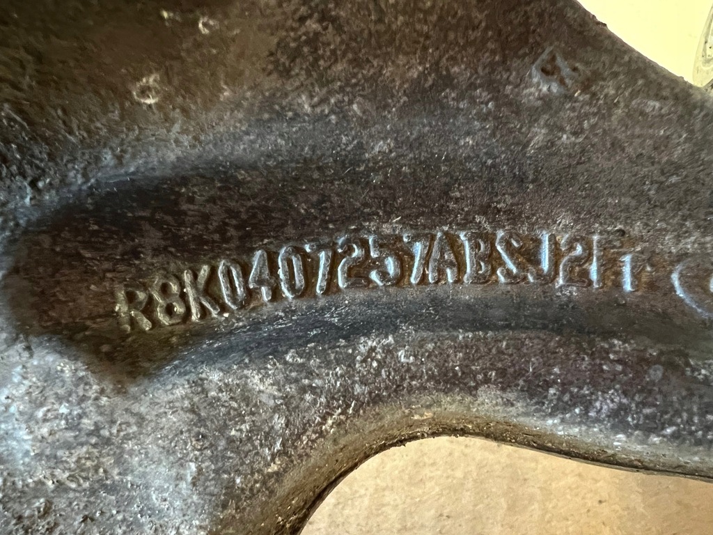 фото №7, Audi поворотний кулак ліва передня лівий перед важелі 4g0407241c 8k0407257abs