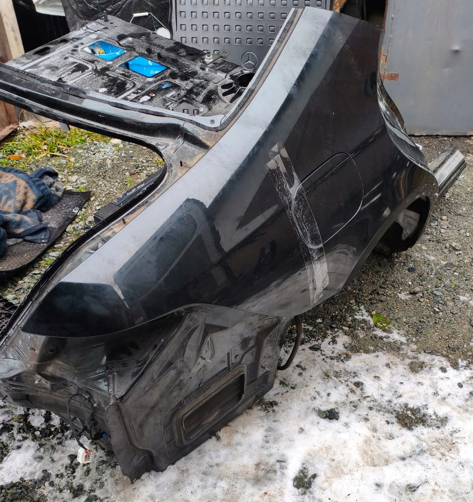 фото №8, Mercedes w223 чверть ліва права задня long довга