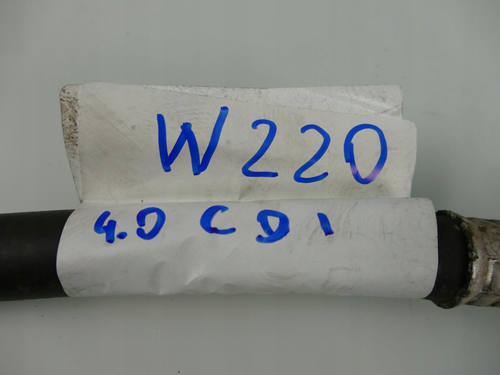 фото №5, Mercedes w220 4.0 cdi шланг кондиционера труба