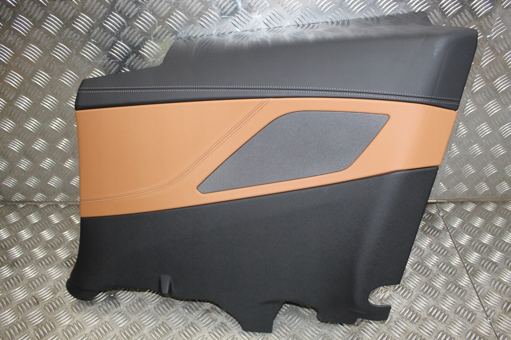 фото №7, Bmw 8 g14 g15 обшивка двері лівий правий перед задня шкіра merino cognac harman