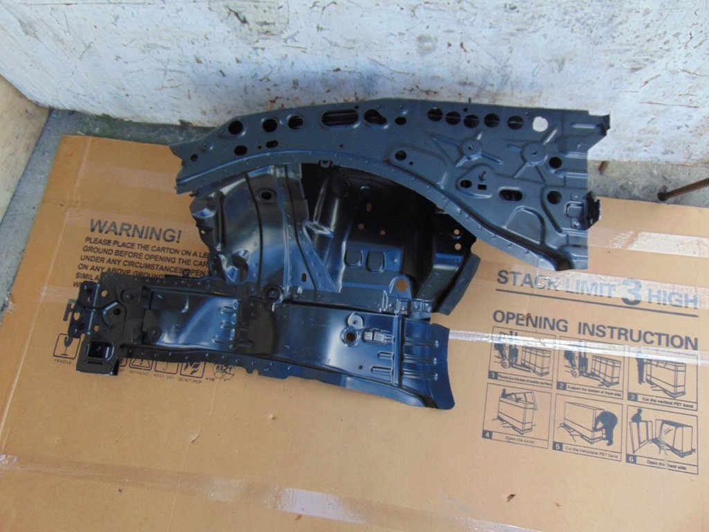 фото №7, Лонжерон четверть левая перед mercedes w247 w177 nowa оригинал a2476221700