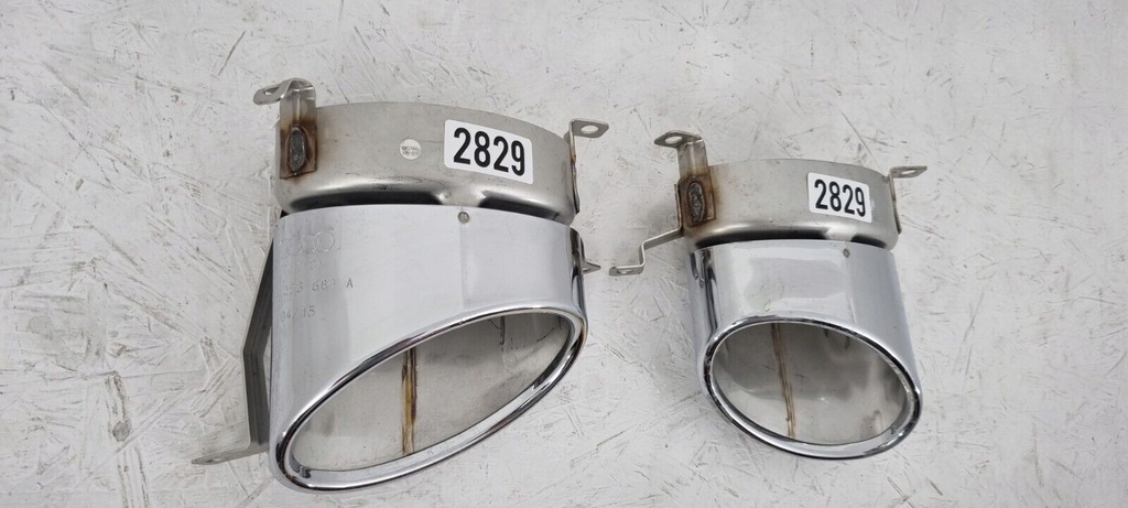 фото №6, Audi q7 v12 4l 2009- наконечник глушника комплект 4l0253684a 4l0253683a