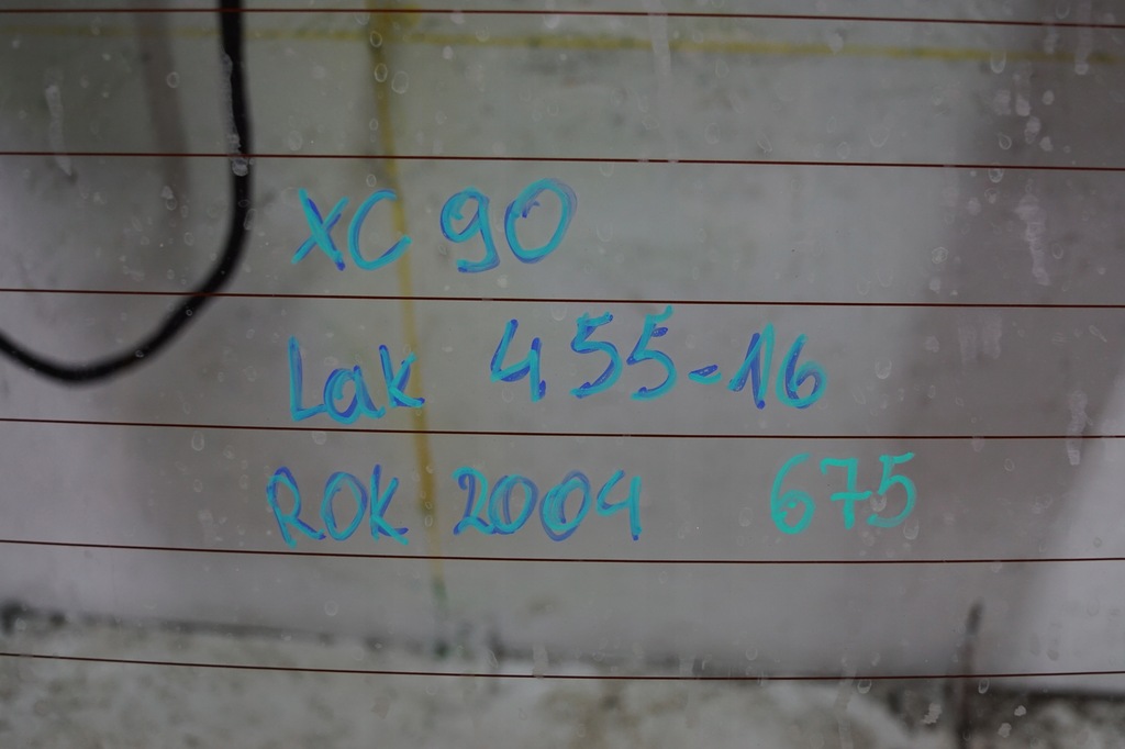 фото №13, Крышка багажника багажника задняя volvo xc90 i 455-16