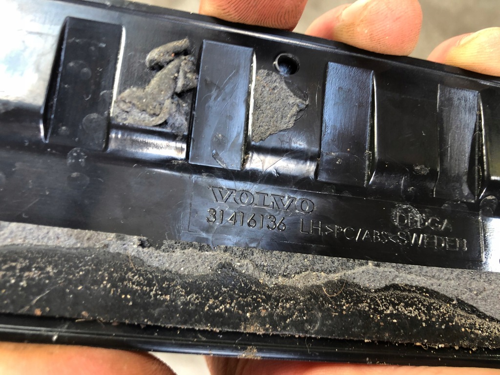 фото №2, Volvo оригінальний номер 31416136 накладка поріг ocean