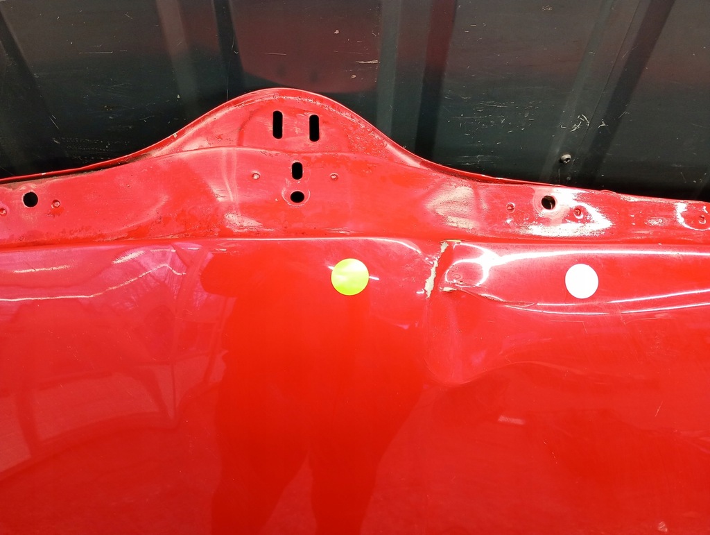 фото №6, Капот skoda fabia ii 2 czerwona