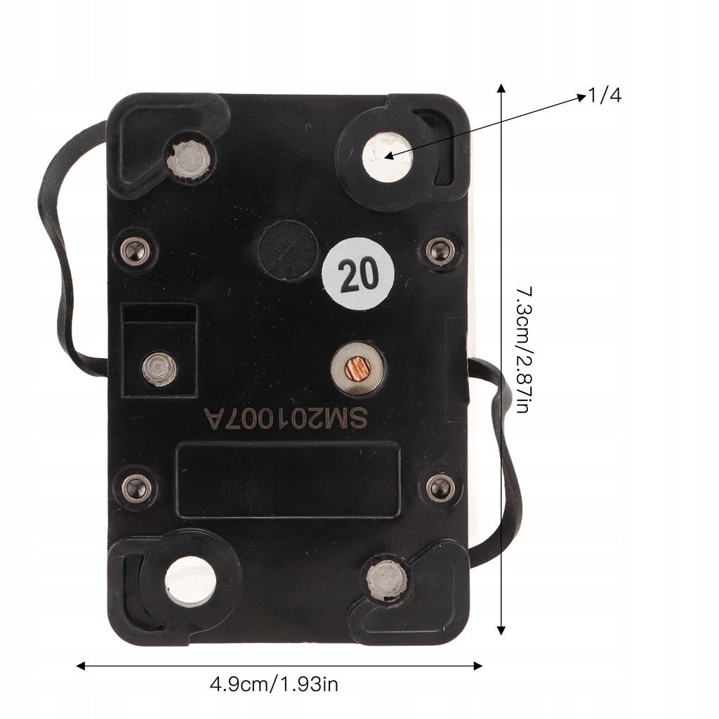 фото №13, Автомобільний запобіжник автоматичний 100a 32v