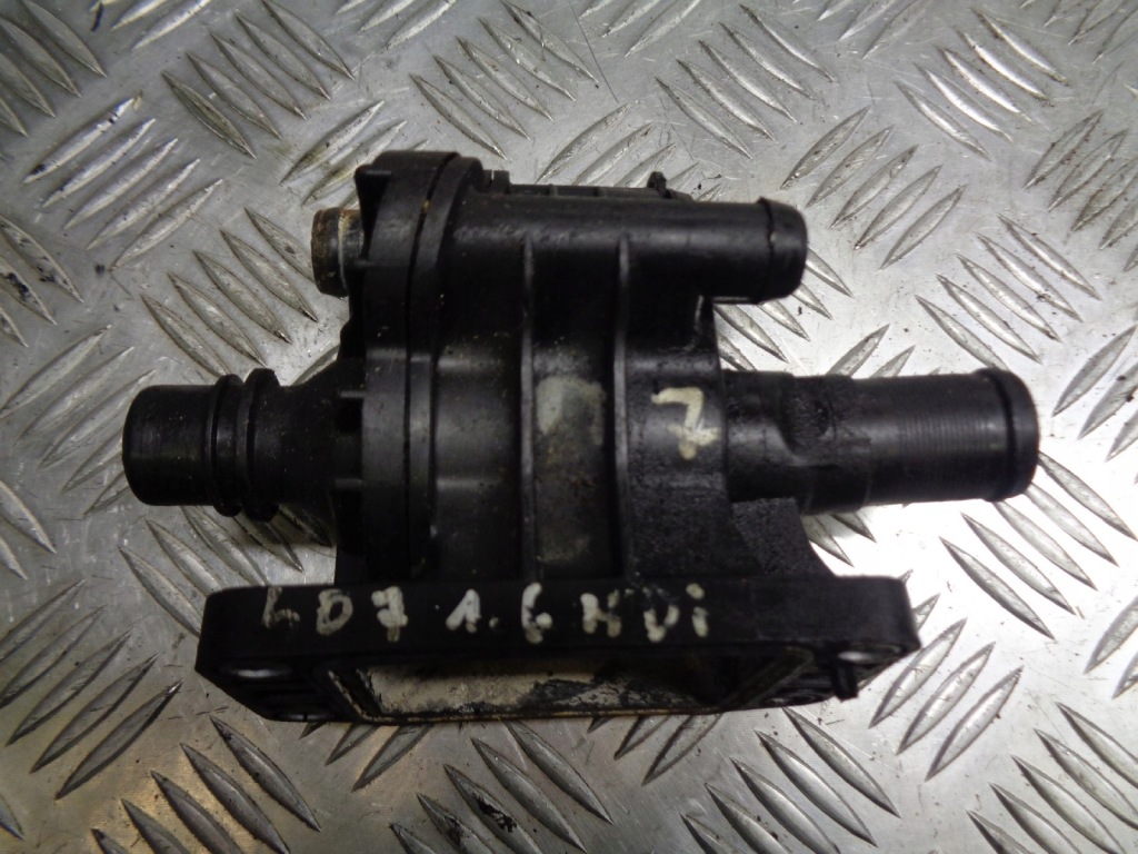 фото №1, Peugeot оригинальный номер 9647767180 корпус термостата