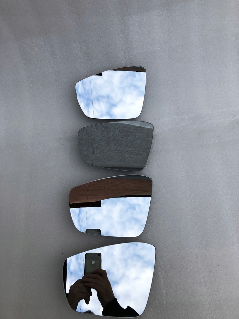 фото №1, Вкладиш дзеркало лівий vw polo vi оригінал підігрів