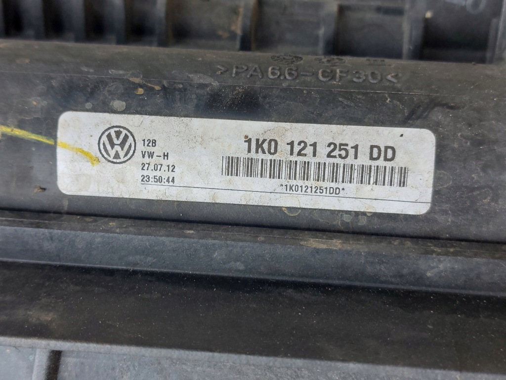 Радиатор воды интеркулер вентилятор 1.6 tdi golf vi superb 2 leon 2 vw Цена