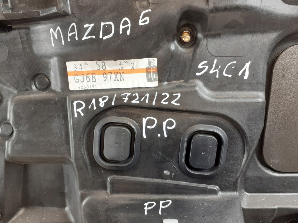 фото №3, Mazda 6 підйомник скло правий перед gj6e97xl